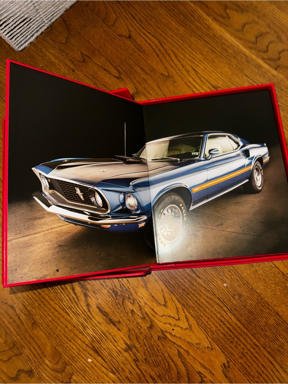 Ford Art of the Mustang — Black with Red & Blue Accents - Picture 4 of 5